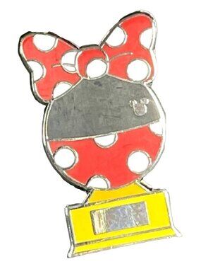 Disney Minnie Mouse Trading Pin Hidden Mickey Trophy Lapel Pin Brooch Jewelry